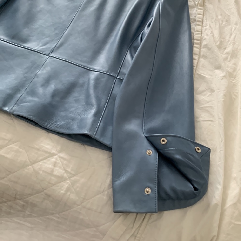 NWT Ann Taylor 100% Genuine Leather lined  Jacket - Picture 10 of 10